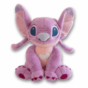 Stor mjukisdjur Angel XXL (rosa Stitch) officiell Disney, sittande, 60 cm