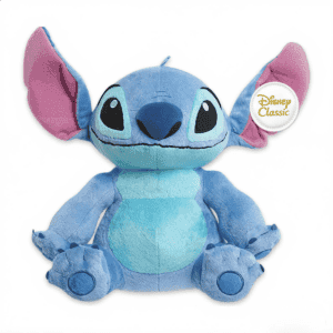 Stitch Gosedjur Kawaii med badge authenticité