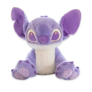 Stitch officiell Disney gosedjur, violett, sittande, 30 cm