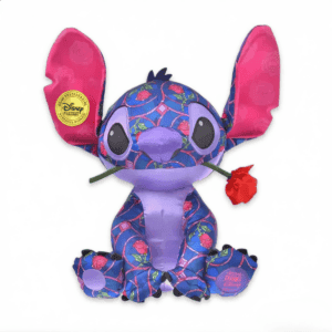 Stitch Gosedjur la Belle et la Bête avec badge authenticité