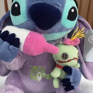 zoom ansikte mjukisdjur Stitch baby