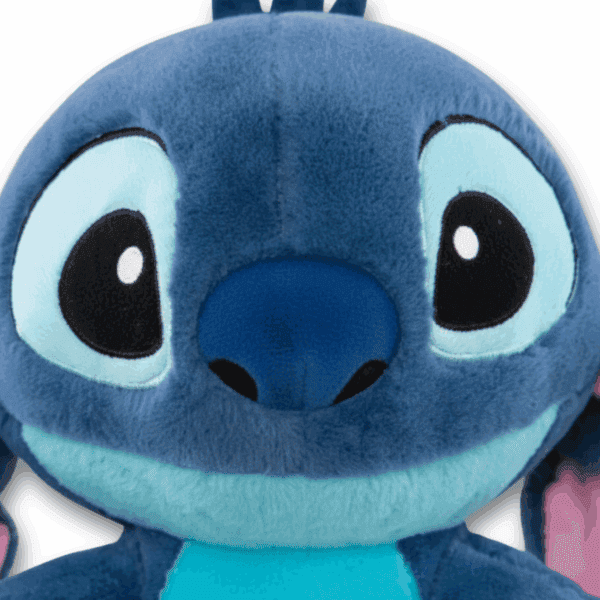 Stor plyschdjur Stitch Blå ansiktszoom