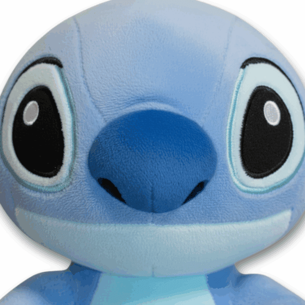 Stitch gosedjur blå zoomansikte