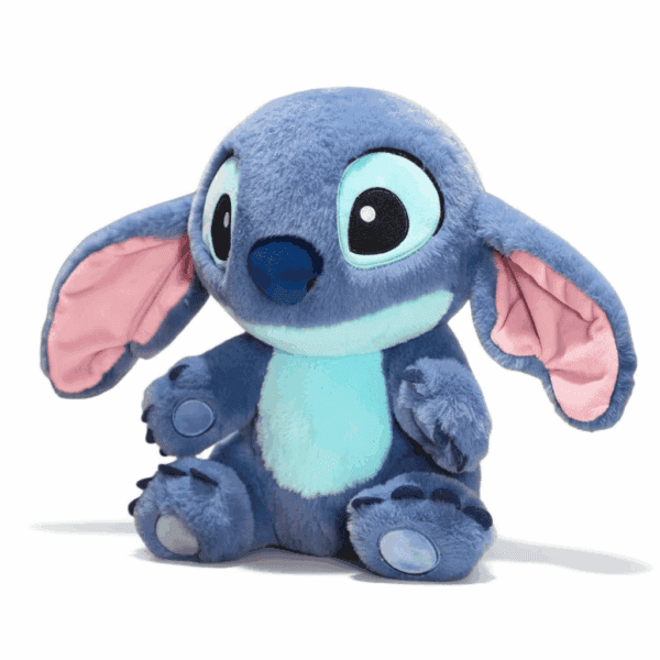 Letar du efter en mjuk Stitch-plysch? Upptäck vår 35 cm 100% officiella modell, med sammetslen päls. Den perfekta Disney-kramen.
