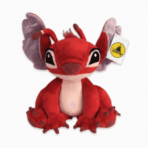 röd stitch plysch officiell Disney-bricka