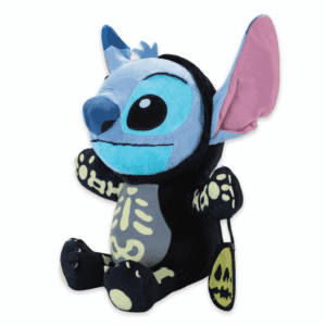 Stitch skelett mjukisdjur, trekvartsvy