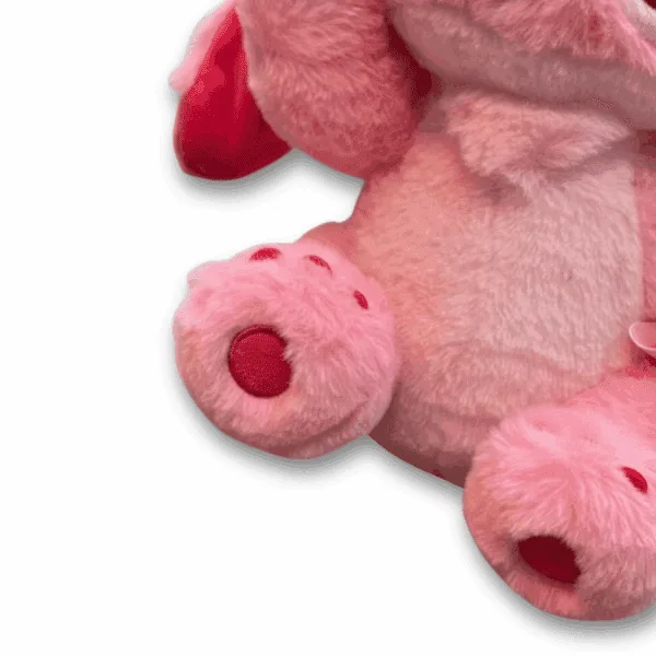 närbild på tassarna av Stitch Gosedjur Sakura
