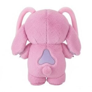 Värmeflaska Stitch Rosa bakifrån