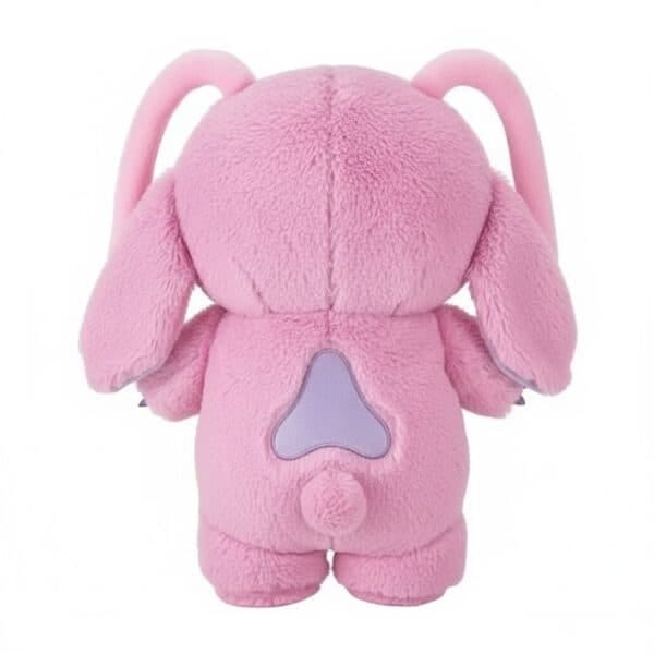 Värmeflaska Stitch Rosa bakifrån